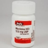 Meclizine 12.5mg, 100 tablets